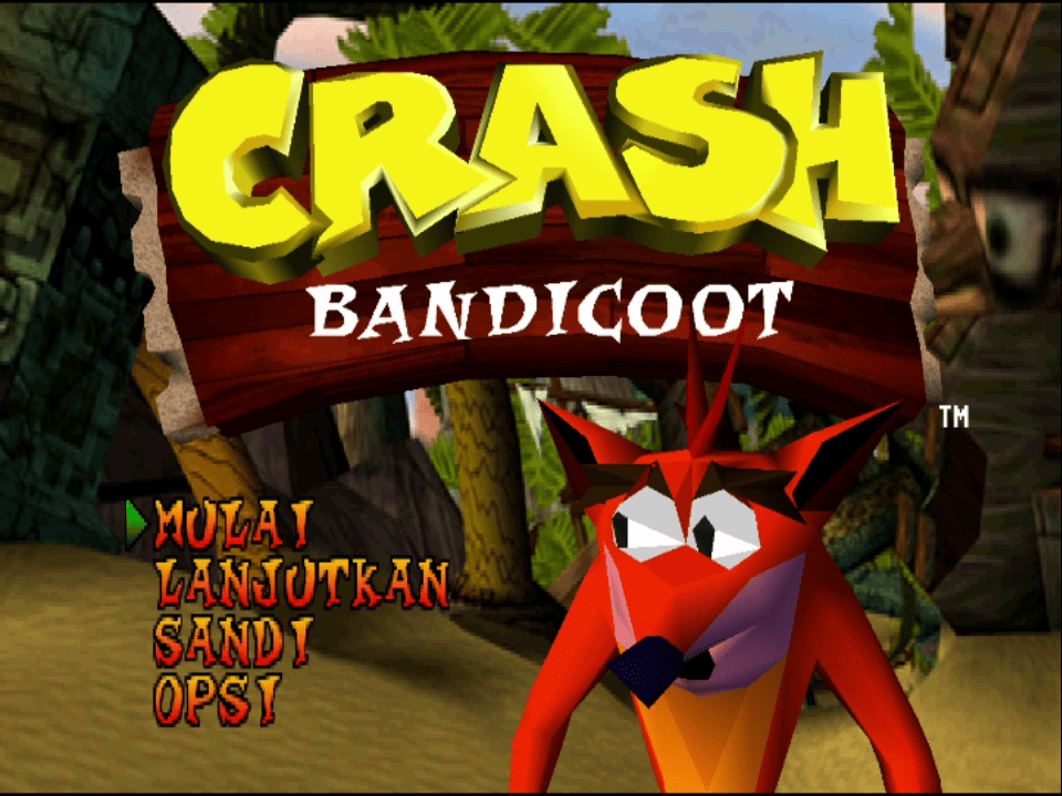 Crash Bandicoot Collection 1,2,3 Mod Bahasa Indonesia