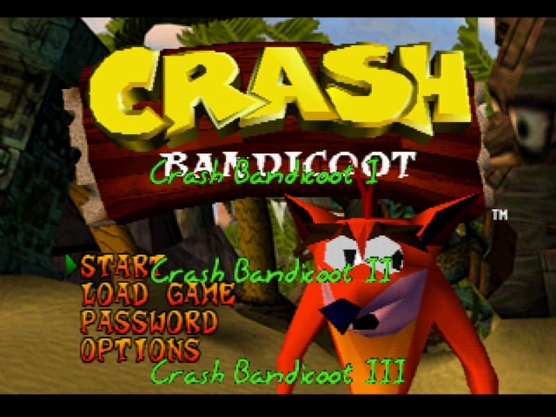 Crash Bandicoot Collection 1,2,3