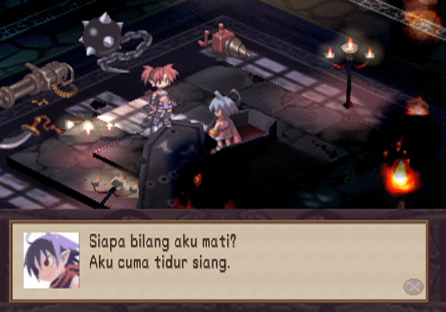 Disgaea: Hour of Darkness PS2 Bahasa Indonesia
