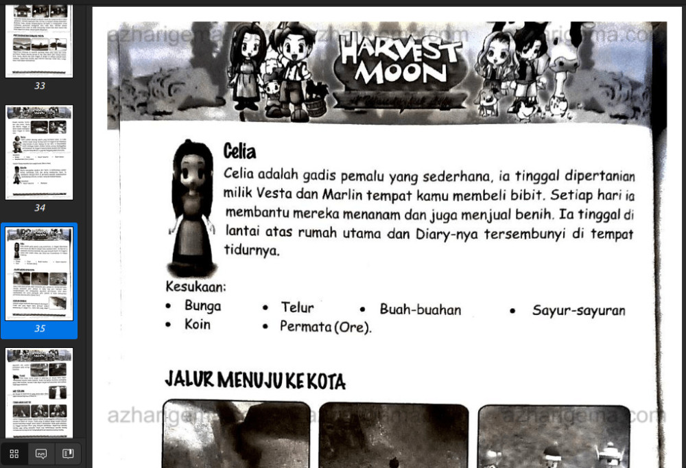Ebook PDF Harvest Moon A Wonderful Life