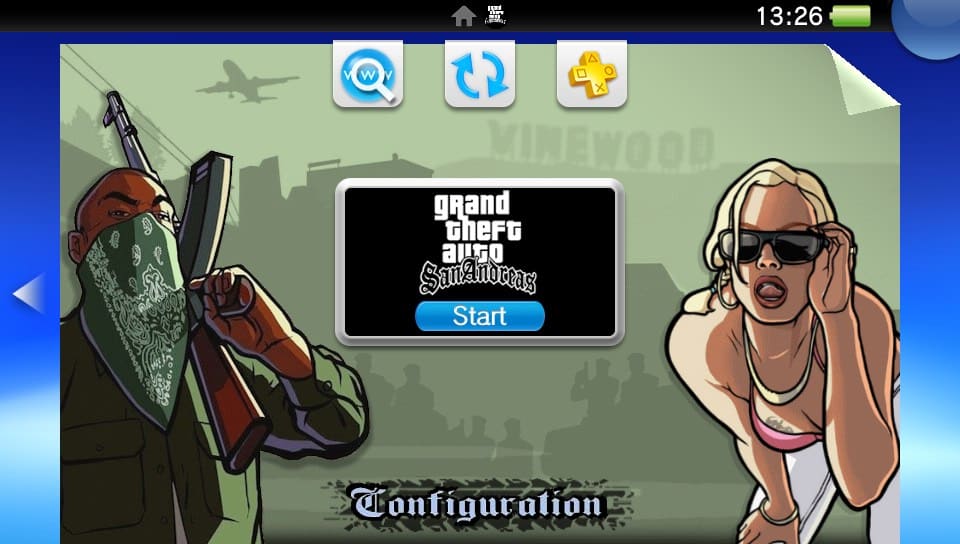 GTA SAN ANDREAS PSVITA