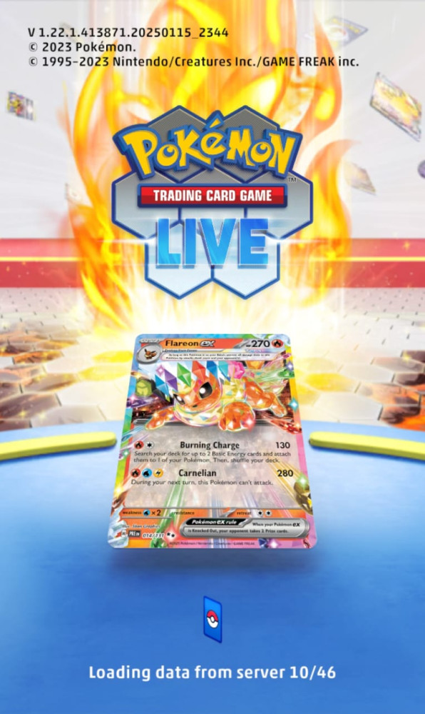 Pokemon TCG Live Loading Screen