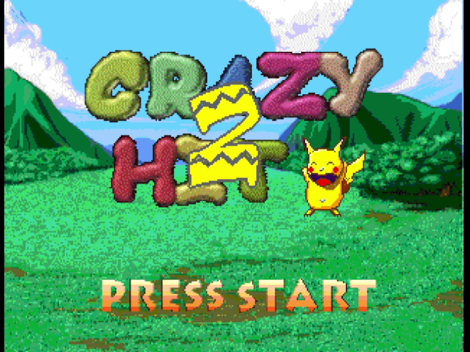 Pokemon Crazy 2 Hit Bootleg PS1