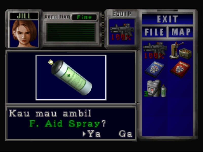 Resident Evil 3 Nemesis Bahasa Indonesia