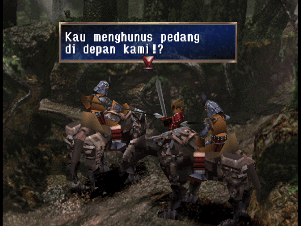 The Legend of Dragoon PS1 Bahasa Indonesia