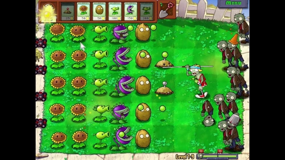 Plants vs Zombies Gameplay PC