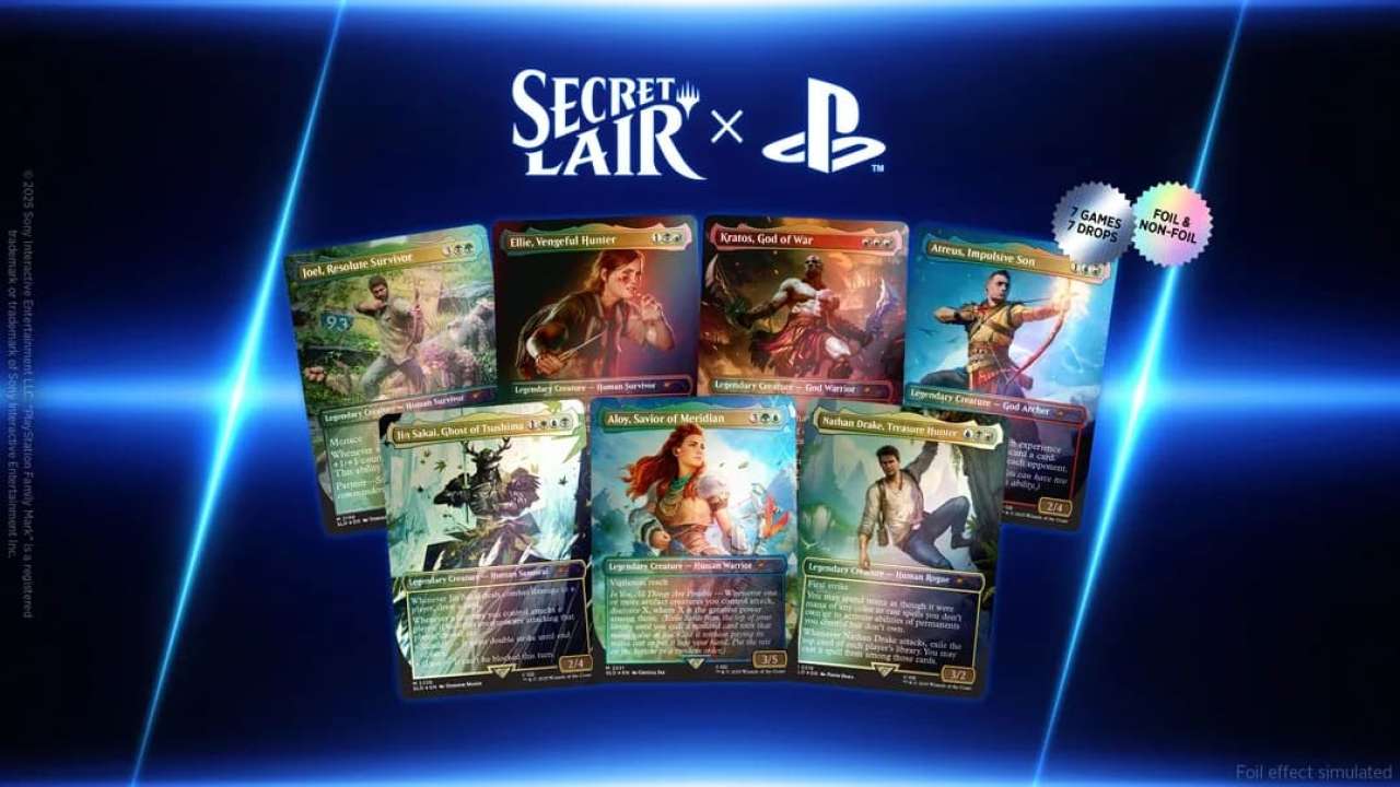 PlayStation kolaborasi dengan Secret Lair dari Magic: The Gathering