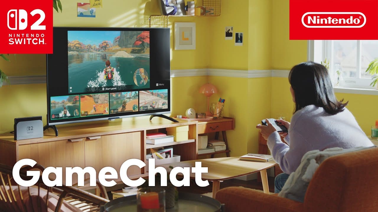 Nintendo mengumumkan GameChat, aplikasi sosial revolusioner dari Nintendo