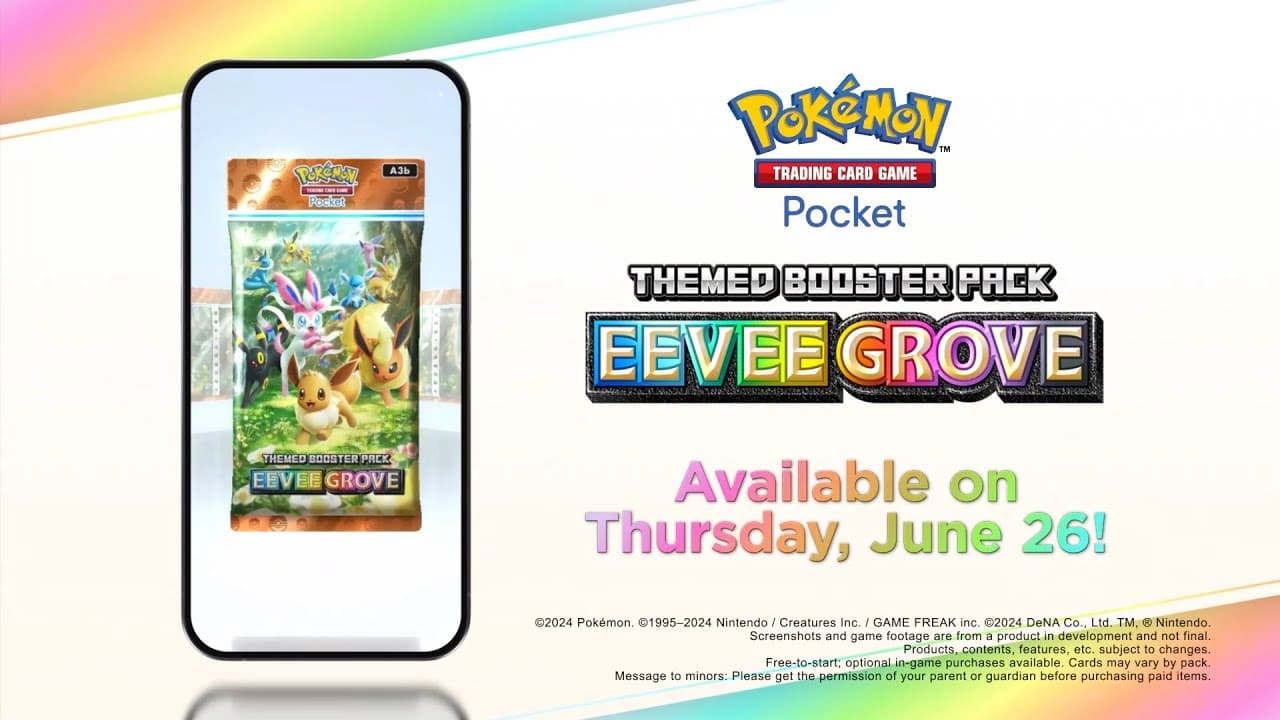 Pokemon TCG Pocket Umumkan Theme Pack Baru Eevee Grove
