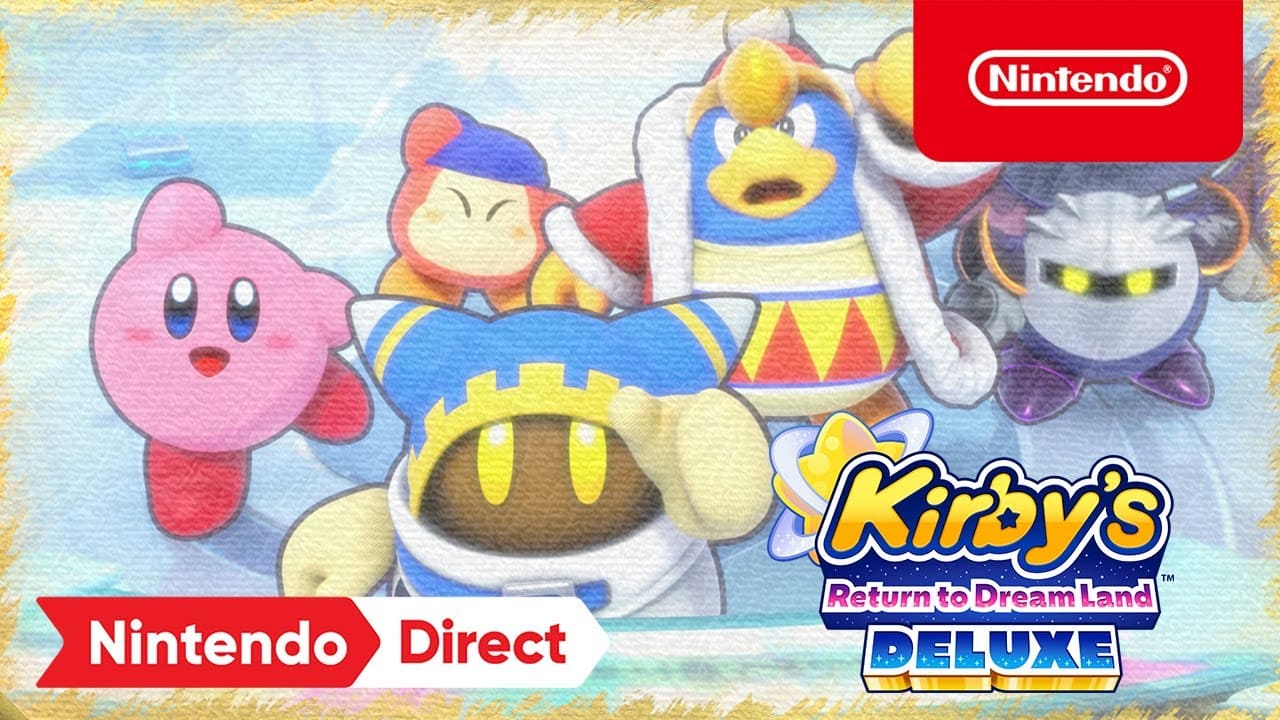 Kirby Return to Dream Land Deluxe diumumkan untuk Nintendo Switch