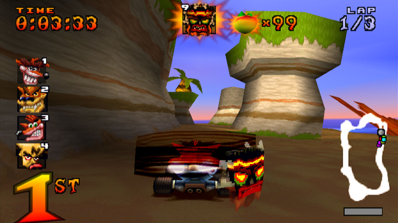 Cheat Kode CTR ( Crash Team Racing ) PS1 Lengkap Berbahasa Indonesia
