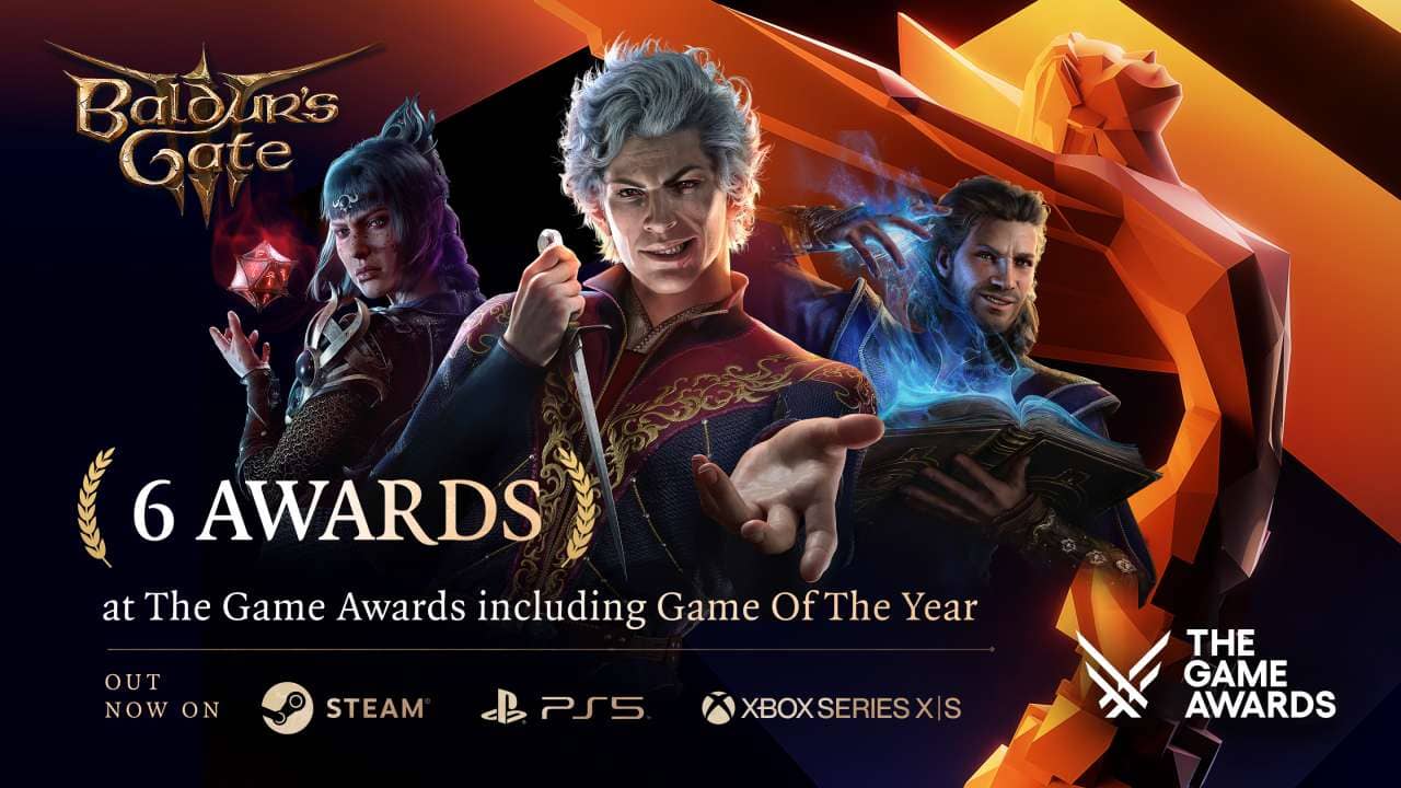 Selamat Baldur's Gate 3 jadi Game of the Year pada The Game Awards 2023