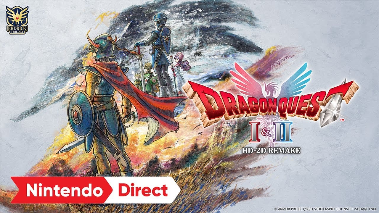 Dragon Quest 1+2 HD Remaster Diumumkan untuk Nintendo Switch