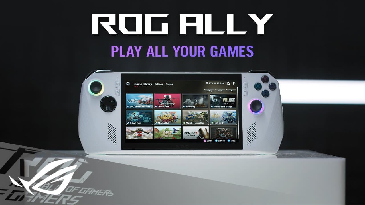 ASUS mengumumkan ROG Ally saingan Steam Deck ?