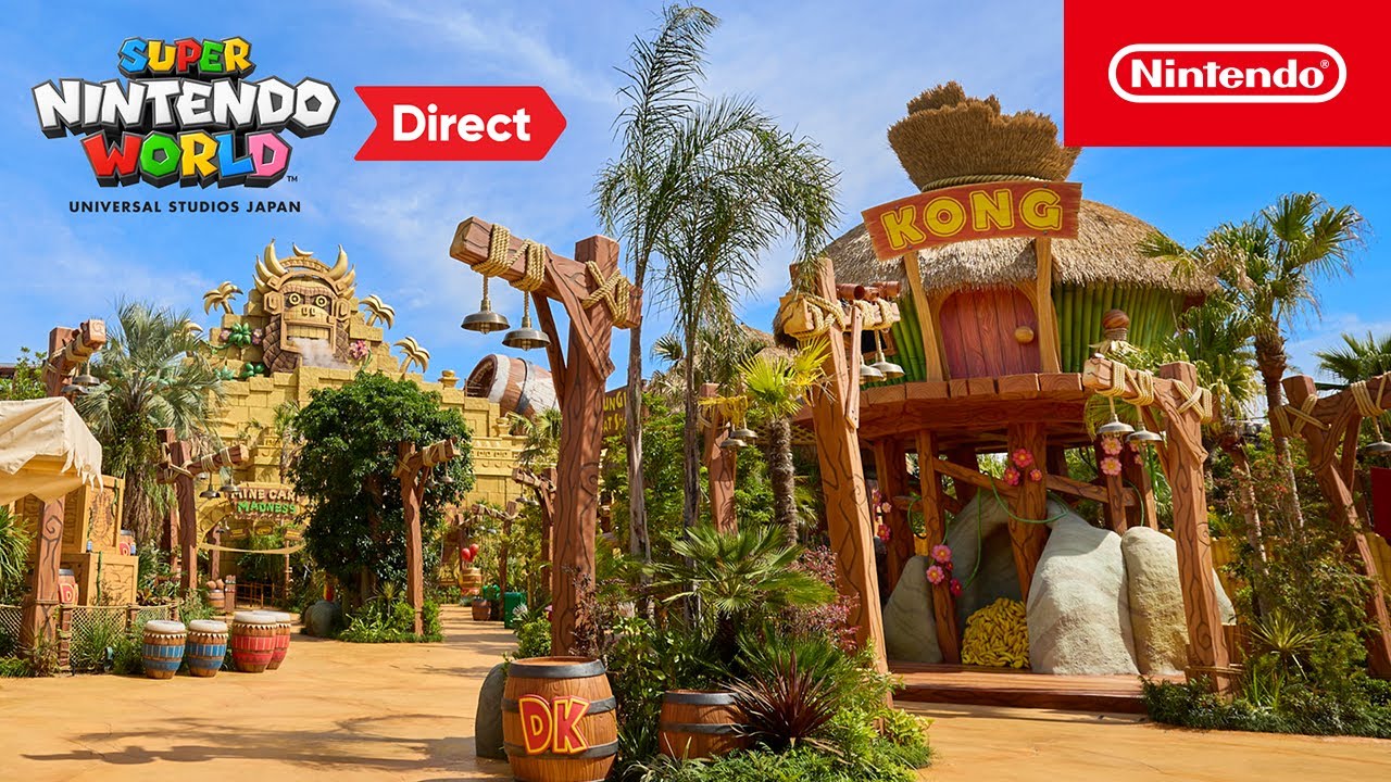 Universal Studio Jepang dapat tambahan dunia Donkey Kong di Super Nintendo World 