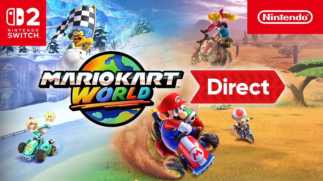 Detail dan fitur baru yang hadir di game Mario Kart World diumumkan