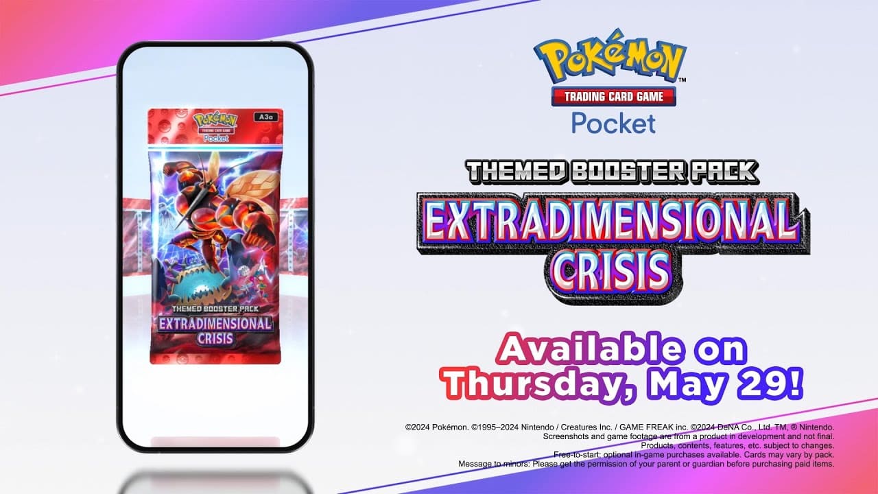 Pokemon TCG Pocket Umumkan Ekspansi Extra Dimensional Crisis