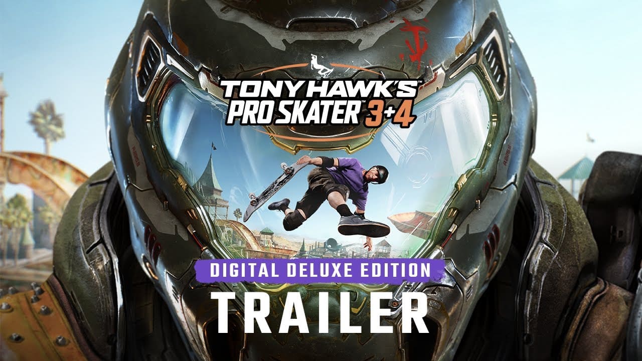 Tony Hawk's Pro Skater 3 + 4 Digital Deluxe Edition hadirkan karakter DOOM